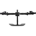 StarTech.com Triple Monitor Stand - Crossbar - Steel Andamp; Aluminum - For VESA Mount Monitors up to 27in