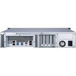 QNAP TS-877XU-RP-1200-4G 8 x Total Bays SAN/NAS Storage System - AMD Ryzen 3 Quad-core 4 Core 3.10 GHz - 4 GB RAM - DDR4 SDRAM - 2U Rack-mountable - Serial ATA/600