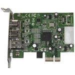 StarTech.com 3 Port 2b 1a Low Profile 1394 PCI Express FireWire Card Adapter