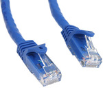 StarTech.com 35 ft Blue Snagless Cat6 UTP Patch Cable - Category 6 - 1 x RJ-45 Male Network - Blue