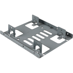 StarTech.com Dual 2.5inch to 3.5inch HDD Bracket for SATA Hard Drives - 2 Drive 2.5inch to 3.5inch Bracket for Mounting Bay - 2 x Total Bay - 2 x 2.5inch Bay