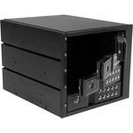 StarTech.com 4 Bay Aluminum Trayless Hot Swap Mobile Rack Backplane for 3.5in SAS II/SATA III