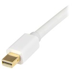 StarTech.com Mini DisplayPort to HDMI converter cable - 3 ft 1m - 4K - White - Supports up to4096 x 2160