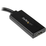 StarTech.com DVI to HDMI Video Adapter with USB Power and Audio - DVI-D to HDMI Converter - 1080p - First End: 1 x DVI-D Male Digital Video, First End: 1 x Type A Ma