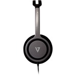 V7 HA310-2EP Wired Over-the-head Stereo Headphone - Black - Supra-aural - 32 Ohm - 1.80 m Cable - Mini-phone