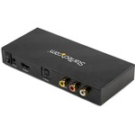 StarTech.com S-Video or Composite to HDMI Converter with Audio - 720p - NTSC Andamp; PAL - Analog to HDMI Upscaler - Mac Andamp; Windows VID2HDCON2 - Use the converter?to conv