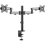 StarTech.com Desk Mount Dual Monitor Arm - Articulating - For up to 32inch VESA Mount Monitors - Dual Swivel Arms - Aluminum ARMDUAL3 - 2 Displays Supported81.3 cm