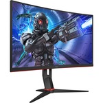 AOC C27G2ZE 27inch Full HD 240Hz Curved Screen WLED Gaming LCD Monitor - 16:9 - Black Red