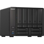 QNAP TS-H973AX-8G 9 x Total Bays SAN/NAS Storage System - 5 GB Flash Memory Capacity - AMD Ryzen Quad-core 4 Core 2.20 GHz - 8 GB RAM - DDR4 SDRAM Tower - Serial A