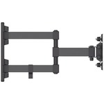 TV Andamp; Monitor Mount, Wall, Full Motion, 1 screen, Screen Sizes: 13-27inch Black