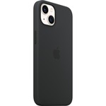 Apple Silicone Case for Apple iPhone 13 Smartphone - Midnight - Silky, Soft-touch - Drop Resistant, Scratch Resistant, Damage Resistant, Dirt Resistant - Silicone
