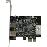 StarTech.com 2 Port PCIE SuperSpeed USB 3.0 Card Adapter with UASP