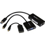 StarTech.com Accessory kit for Lenovo Yoga 3 Pro - Micro HDMI to VGA - Micro HDMI to HDMI - USB 3.0 Gb LAN