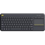 Logitech K400 Plus Black Wireless Media Keyboard