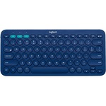 Logitech K380 Keyboard - Wireless Connectivity - Bluetooth - Blue