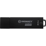 Kingston D300 64 GB USB 3.0 Flash Drive - 256-bit AES