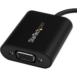 StarTech.com USB-C to VGA Adapter - 1920x1200 - USB C Adapter - USB Type C to VGA Monitor / Projector Adapter - Use this unique adapter to prevent a USB Type-C compu