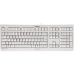 CHERRY KC 1000 Keyboard - Cable Connectivity - Pale Gray