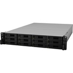 Synology RackStation RS3618XS 12 x Total Bays SAN/NAS Storage System - Intel Xeon Quad-core 4 Core 2.40 GHz - 8 GB RAM - DDR4 SDRAM - 2U Rack-mountable - Serial AT