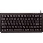 CHERRY G84-4100 Keyboard - Cable Connectivity - USB Interface - Black - Mechanical Keyswitch - 86 Key - PC