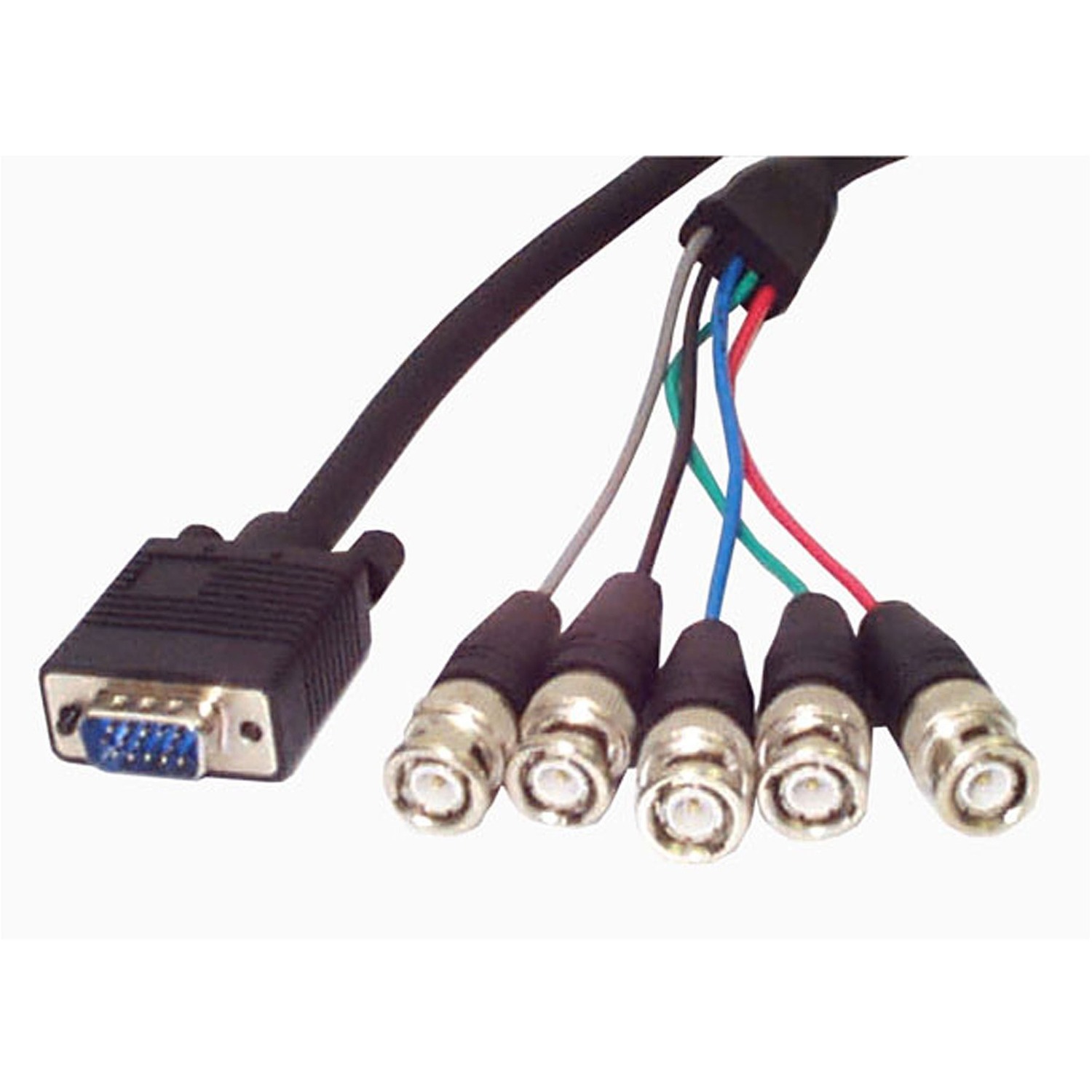 Startech 15 ft High Res 90 Degree Down Angled VGA Cable 