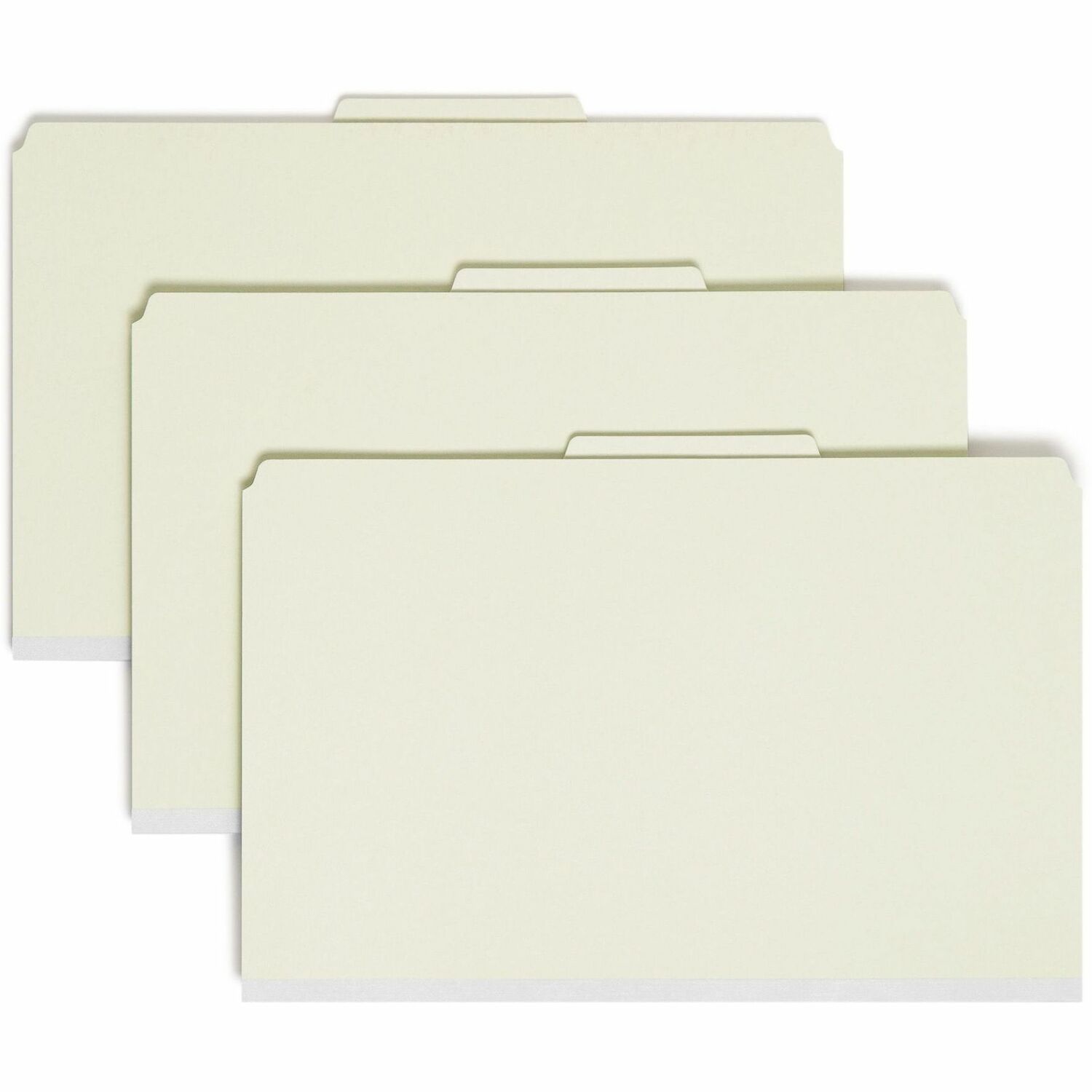 Smead SafeSHIELD 2/5 Tab Cut Legal Recycled Classification Folder ...