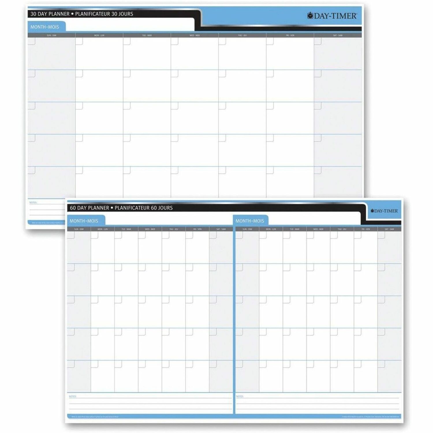 Quartet 30/60 Day Laminated Planner - Madill - The Office Company