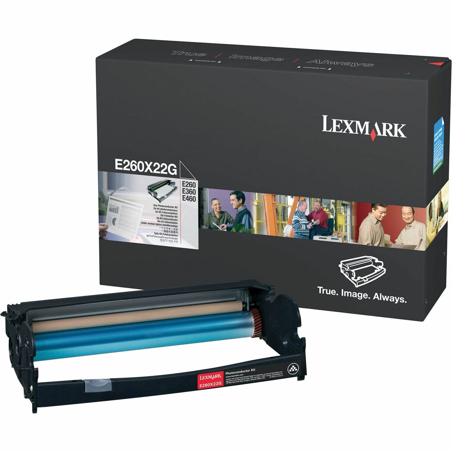 Lexmark E260X22G Laser Imaging Drum Black Novatech