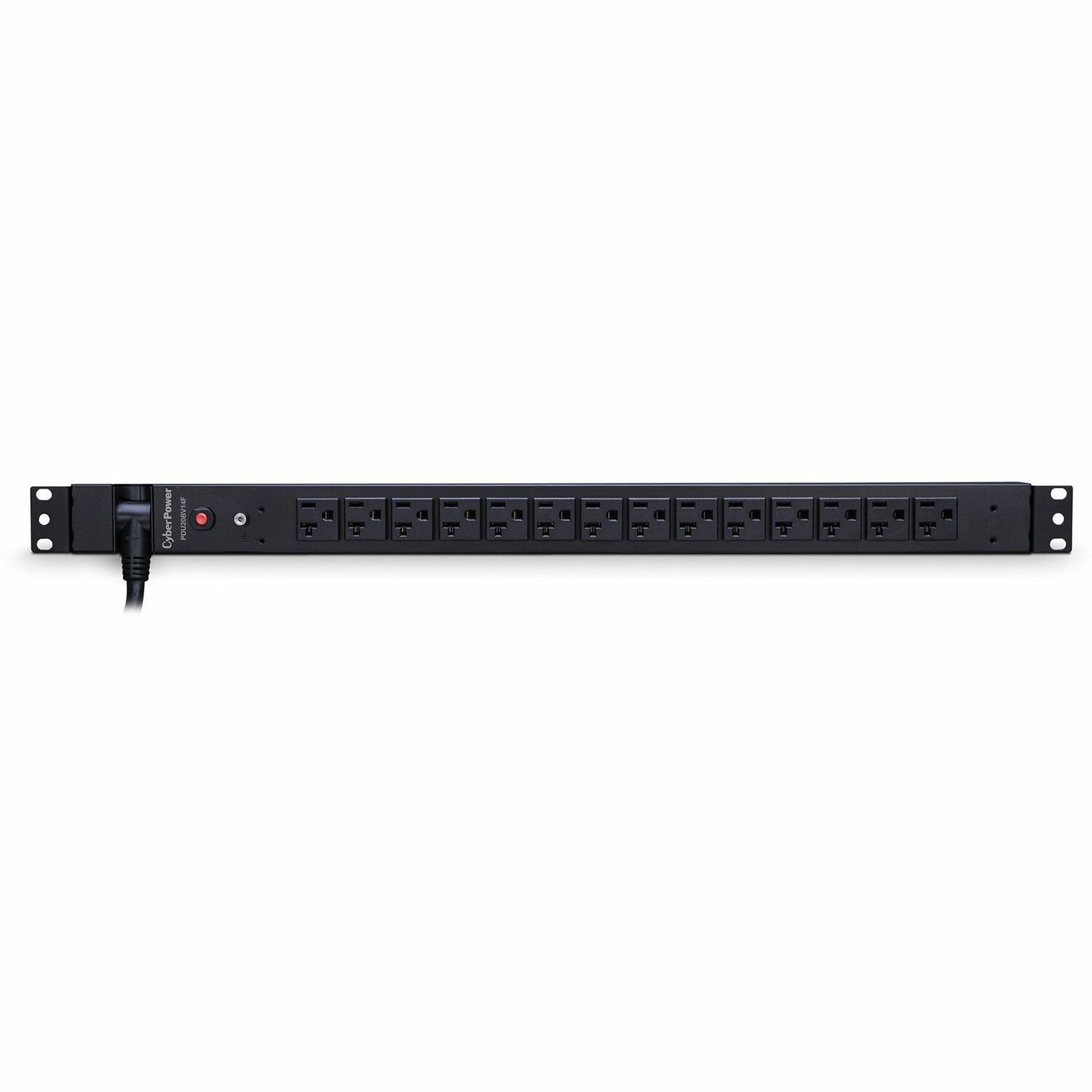 CyberPower Basic PDU20BV14F 14-Outlets PDU - Basic - NEMA 5-20P - 14 x NEMA 5-20R - 120 V AC - Rack-mountable
