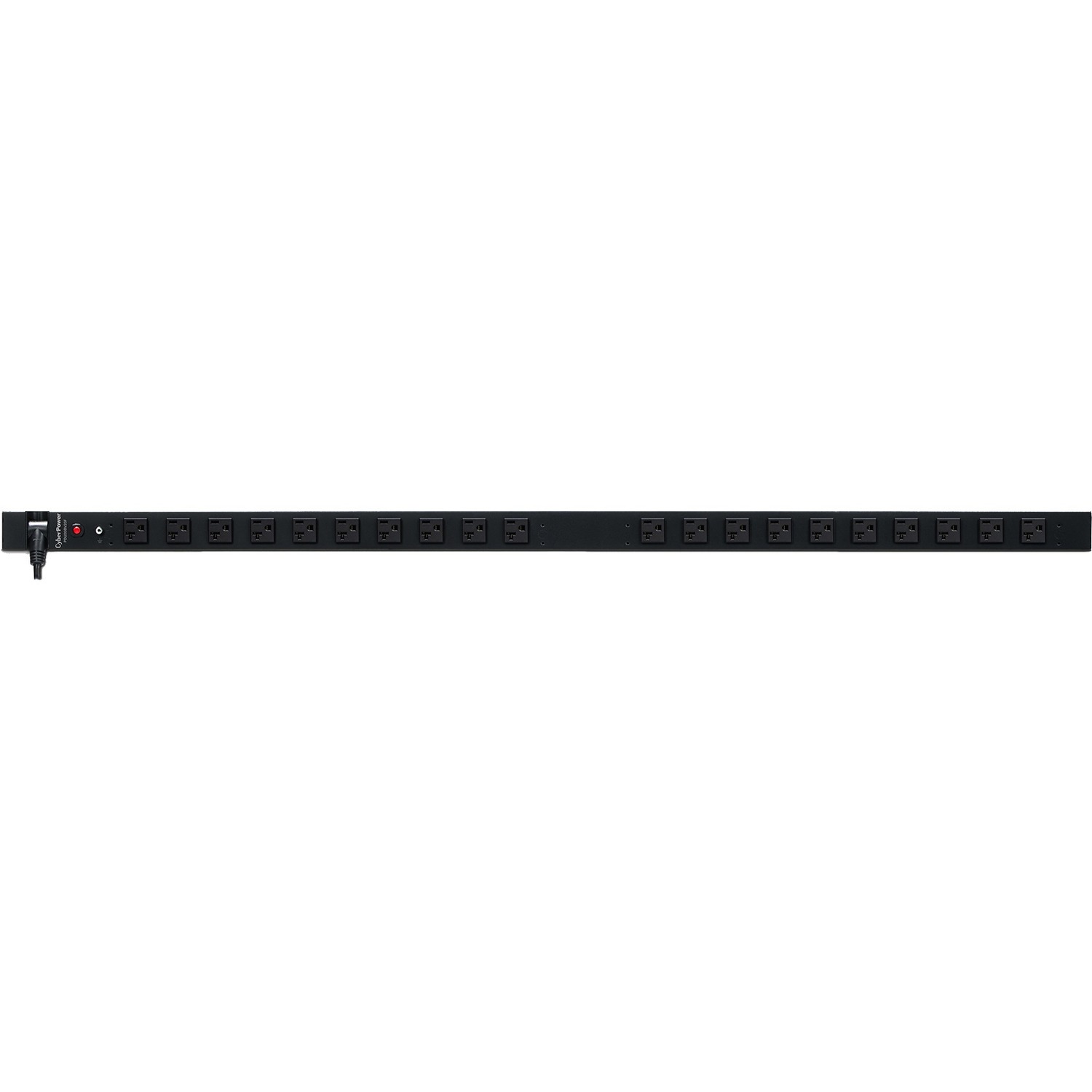 CyberPower Basic PDU20BV20F 20-Outlets PDU - Basic - NEMA 5-20P - 20 x NEMA 5-20R - 120 V AC - Vertical - Rack-mountable