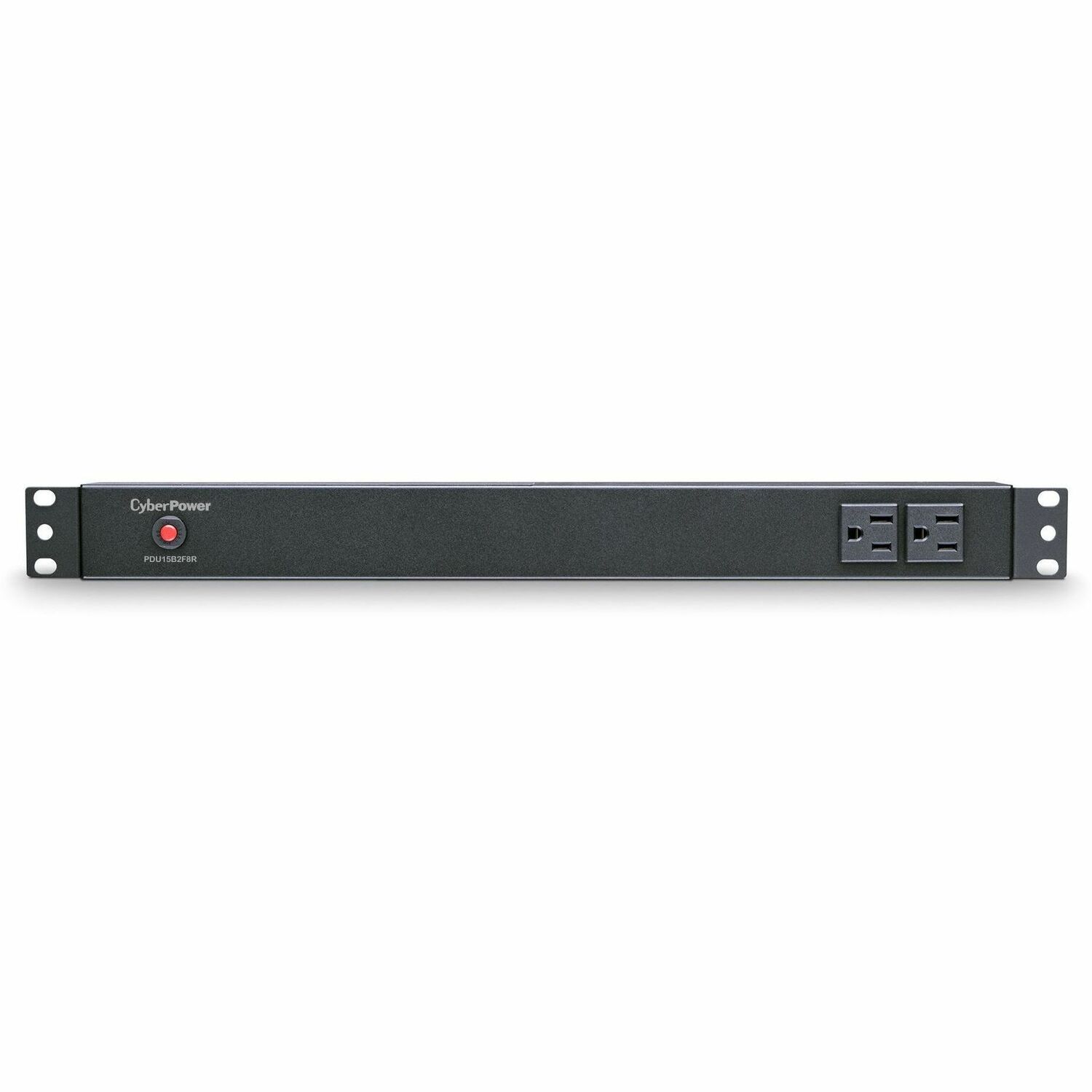 CyberPower Basic PDU15B2F8R 10-Outlets PDU - Basic - NEMA 5-15P - 10 x NEMA 5-15R - 120 V AC - 1U - Vertical - Rack-mountable