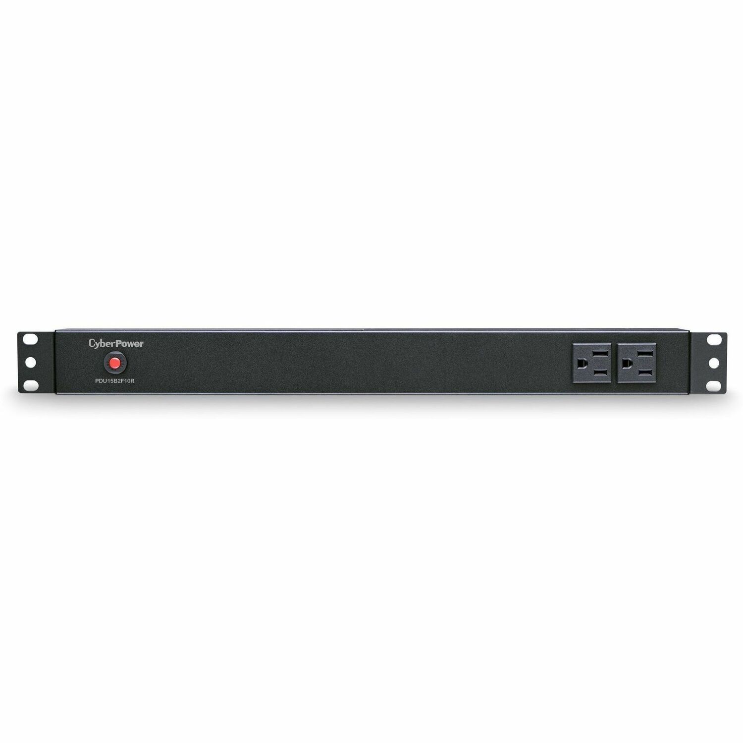 CyberPower PDU15B2F10R 12-Outlets PDU - Basic - NEMA 5-15P - 12 x NEMA 5-15R - 120 V AC - 1U - Vertical - Rack-mountable