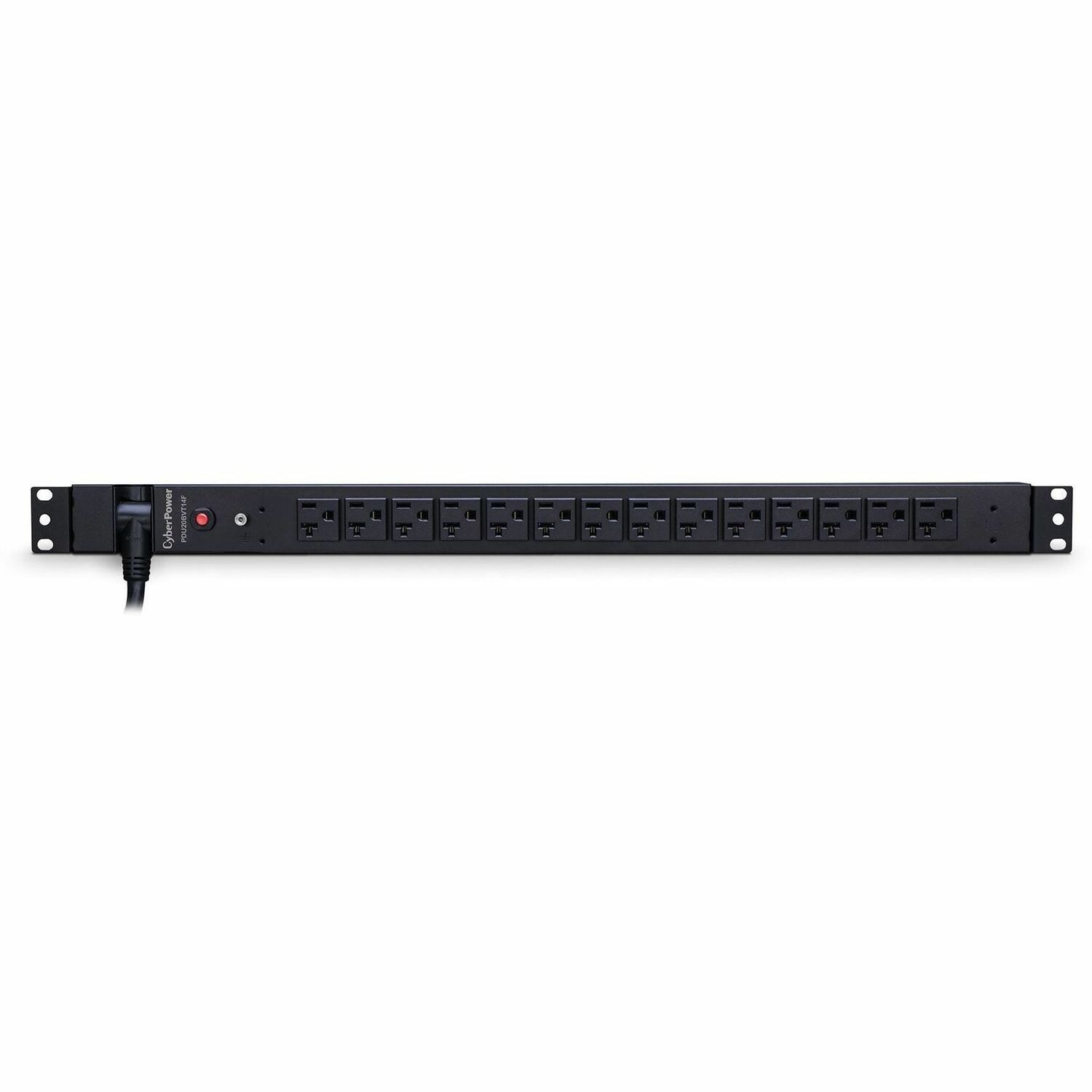 CyberPower Basic PDU20BVT14F 14-Outlets PDU - Basic - NEMA L5-20P - 14 x NEMA 5-20R - 120 V AC - 0U - Vertical - Rack-mountable