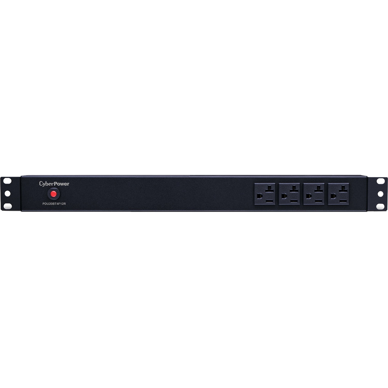 CyberPower Basic PDU20BT4F12R 16-Outlets PDU - Basic - NEMA L5-20P - 16 x NEMA 5-20R - 120 V AC - 1U - Vertical - Rack-mountable