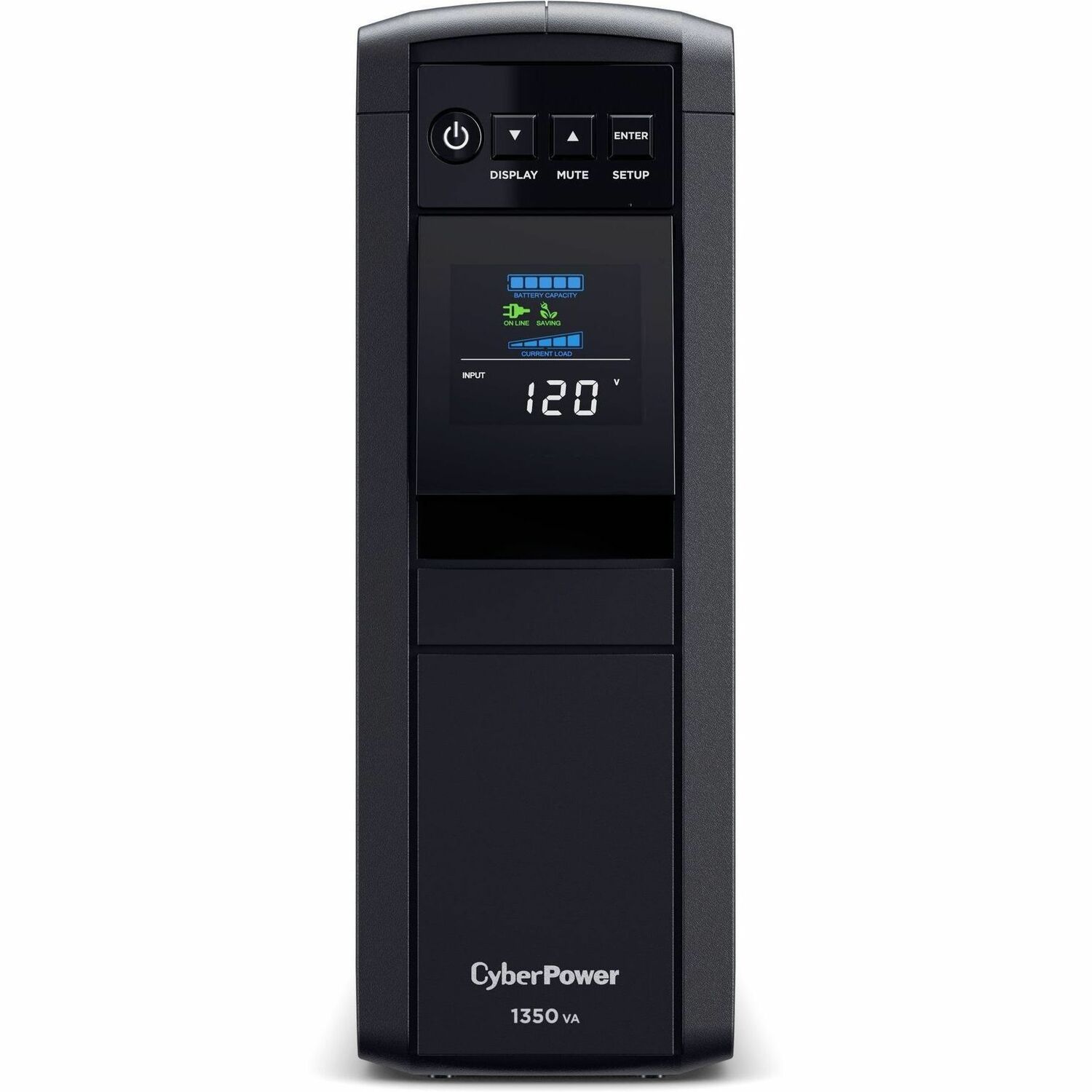 CyberPower UPS Systems CP1350PFCLCD PFC Sinewave -  Capacity: 1350VA / 880W - CyberPower UPS Systems CP1350PFCLCD PFC Sinewave -  Capacity: 1350VA / 880W