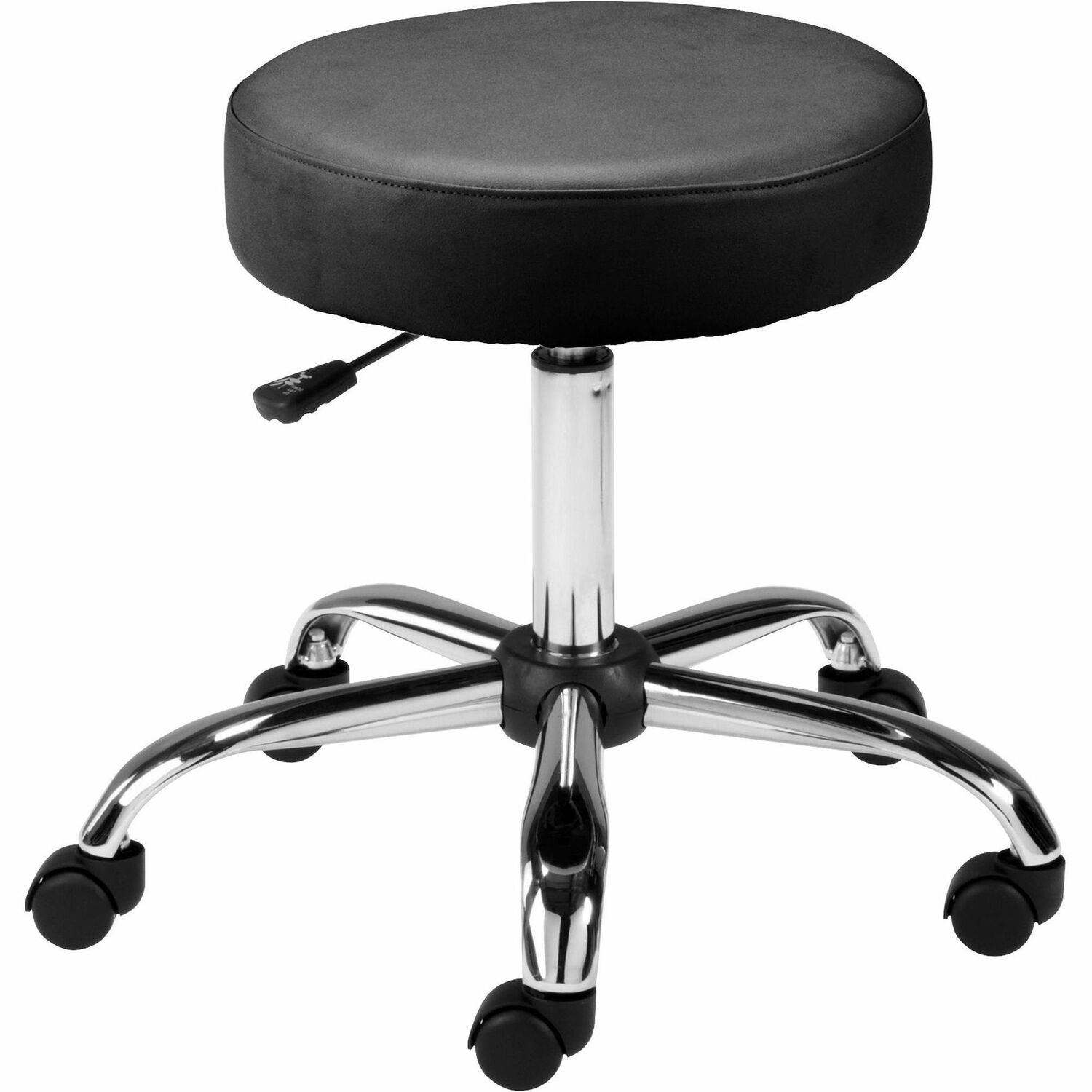 Lorell Backless Pneumatic-Lift Stool - Stools | Lorell