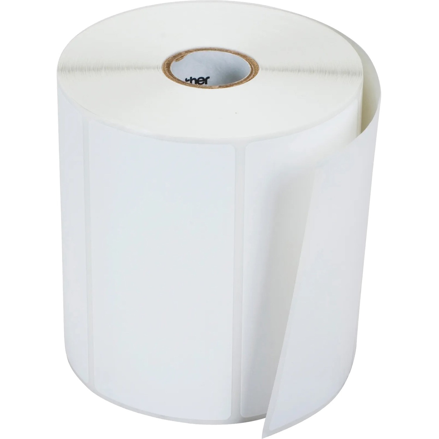 Brother Premium Die-Cut Multipurpose Label - 4" (101.60 mm) Width x 2" (50.80 mm) Length - Rectangle - 210 / Roll - 36 Roll