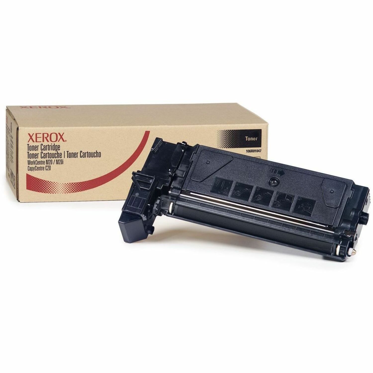Xerox Original Laser Toner Cartridge - Black - 1 Each - 8000 Pages