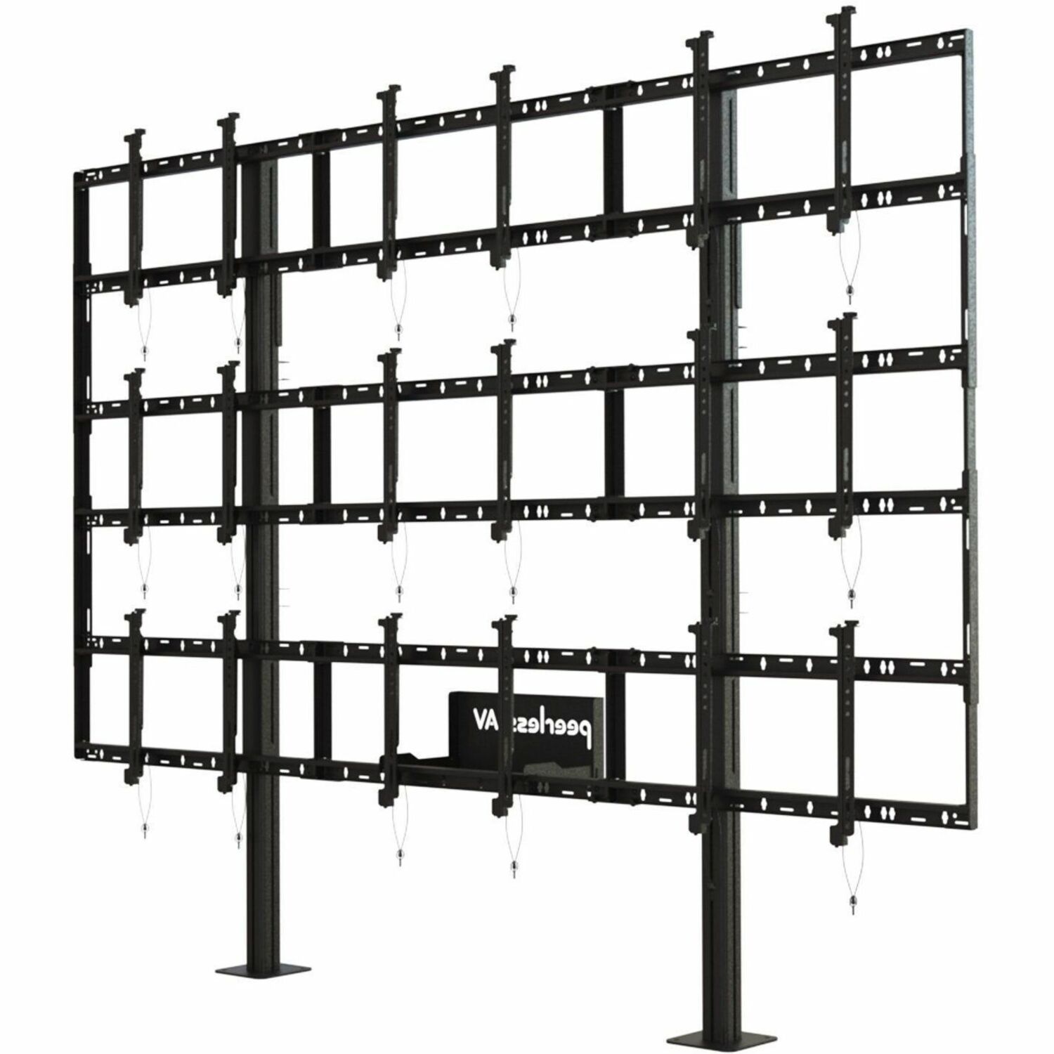 Peerless-AV® SmartMount® Modular Video Wall Pedestal Mount 3x3