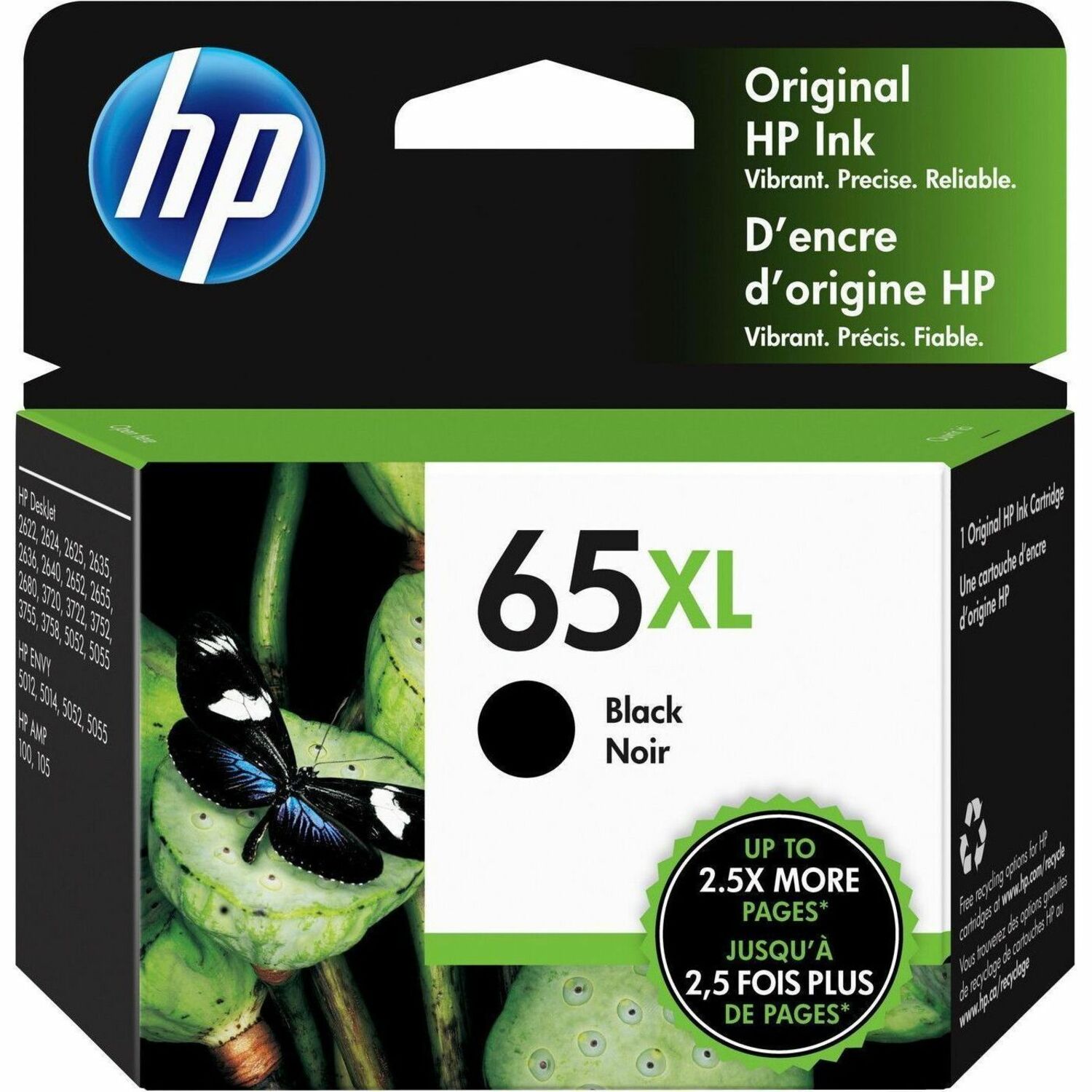 HP 65XL (N9K04AN#140) Original Ink Cartridge - Single Pack - 300 Pages