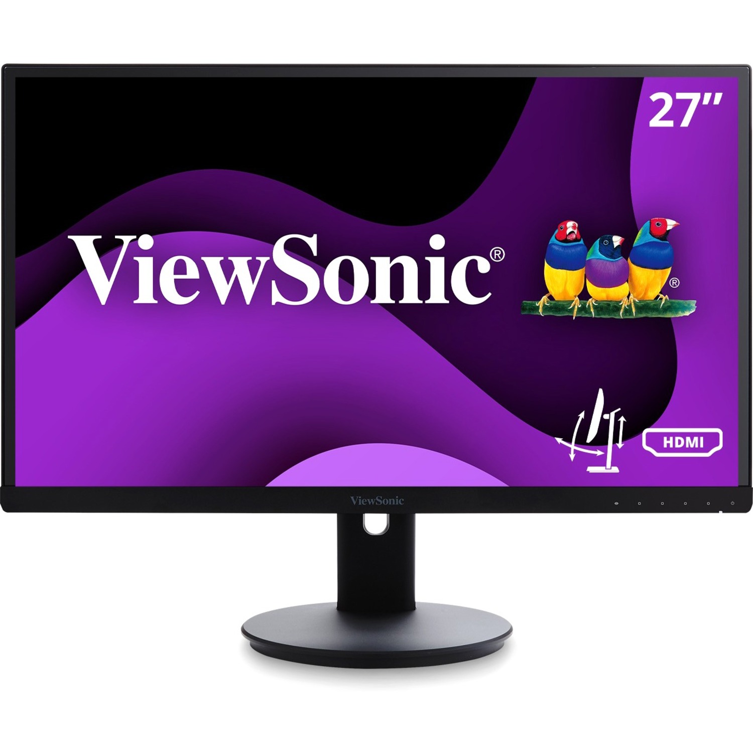 Viewsonic VG2753 27" Full HD LED LCD Monitor - 16:9 - Black_subImage_1