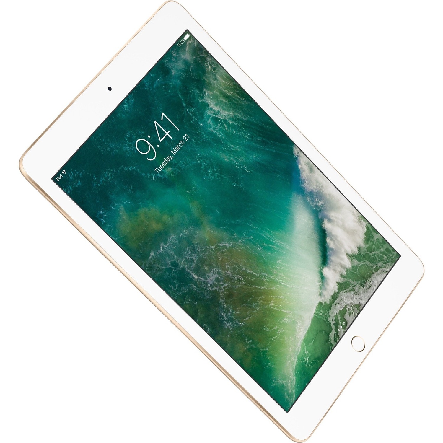 Apple iPad Tablet - 9.7 - Twister Dual-core (2 Core) 1.85 GHz - 128 GB  Storage - iOS 10 - Gold - CareTek Information Technology Solutions