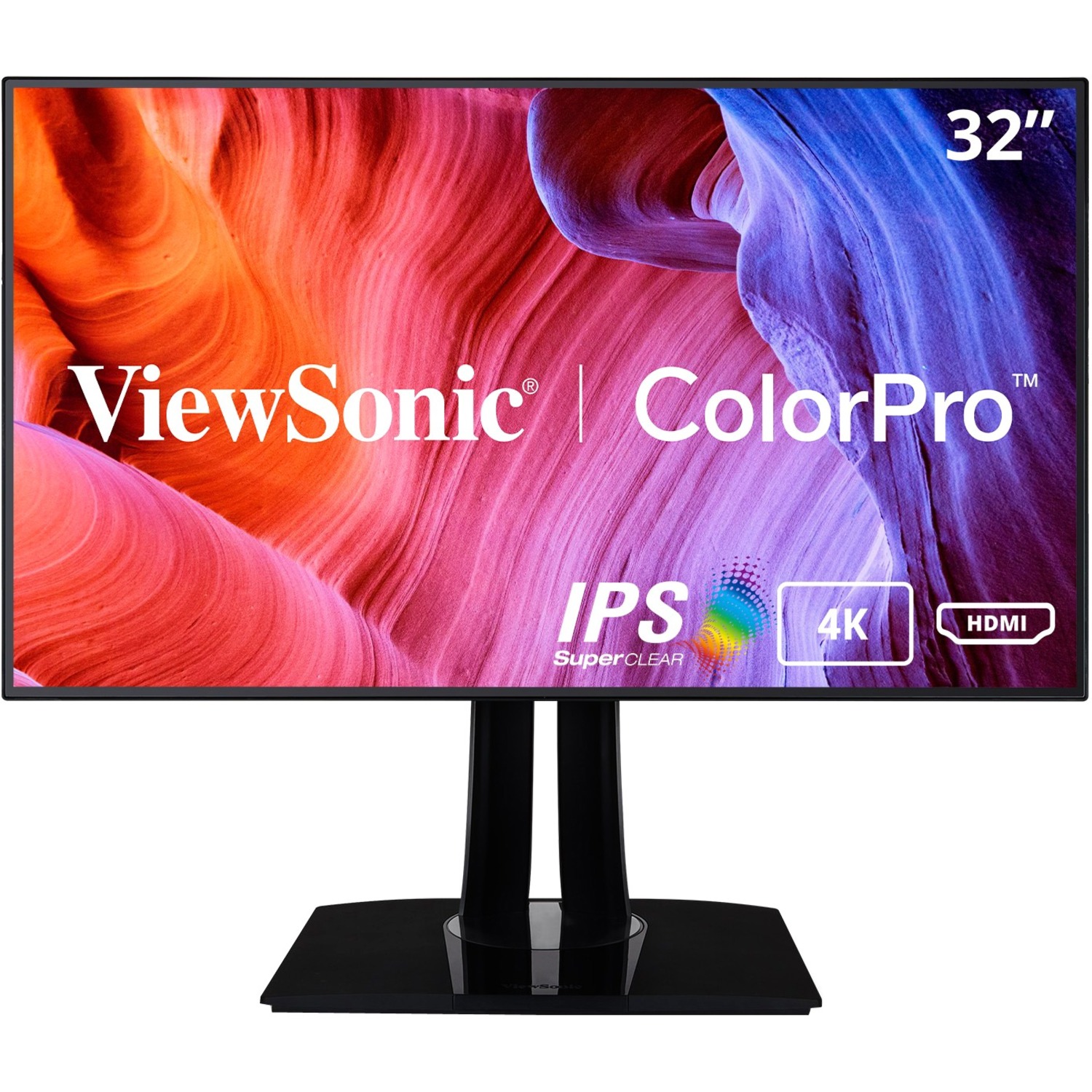 Viewsonic VP3268-4K 32" 4K UHD WLED LCD Monitor - 16:9 - Black_subImage_1