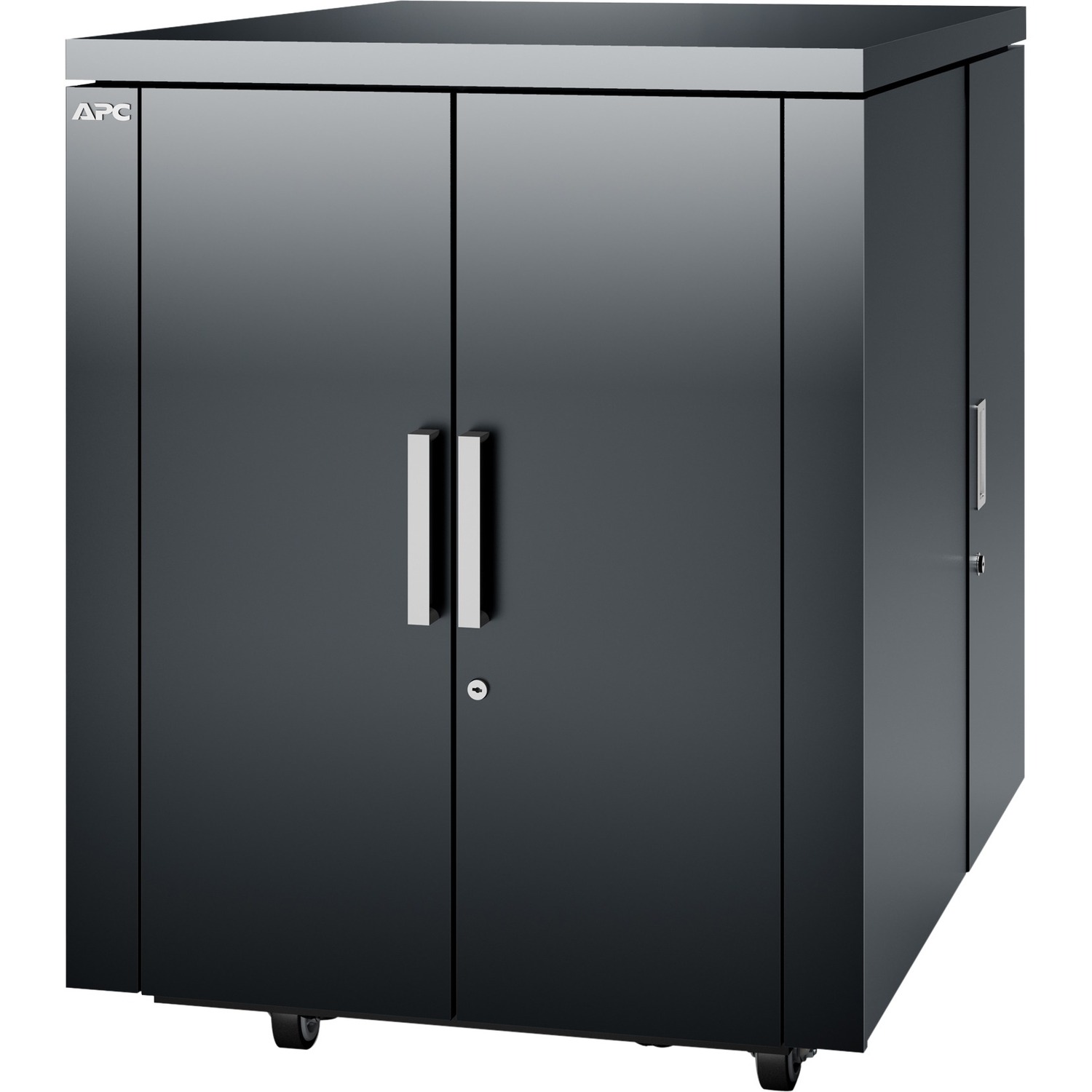 APC by Schneider Electric NetShelter CX AR4018SPX431 Rack Cabinet - For Server, Storage, Converged Infrastructure - 18U Rack Height x 19" (482.60 mm) Rack Width x 33.94" (862 mm) Rack Depth - Dark Gray