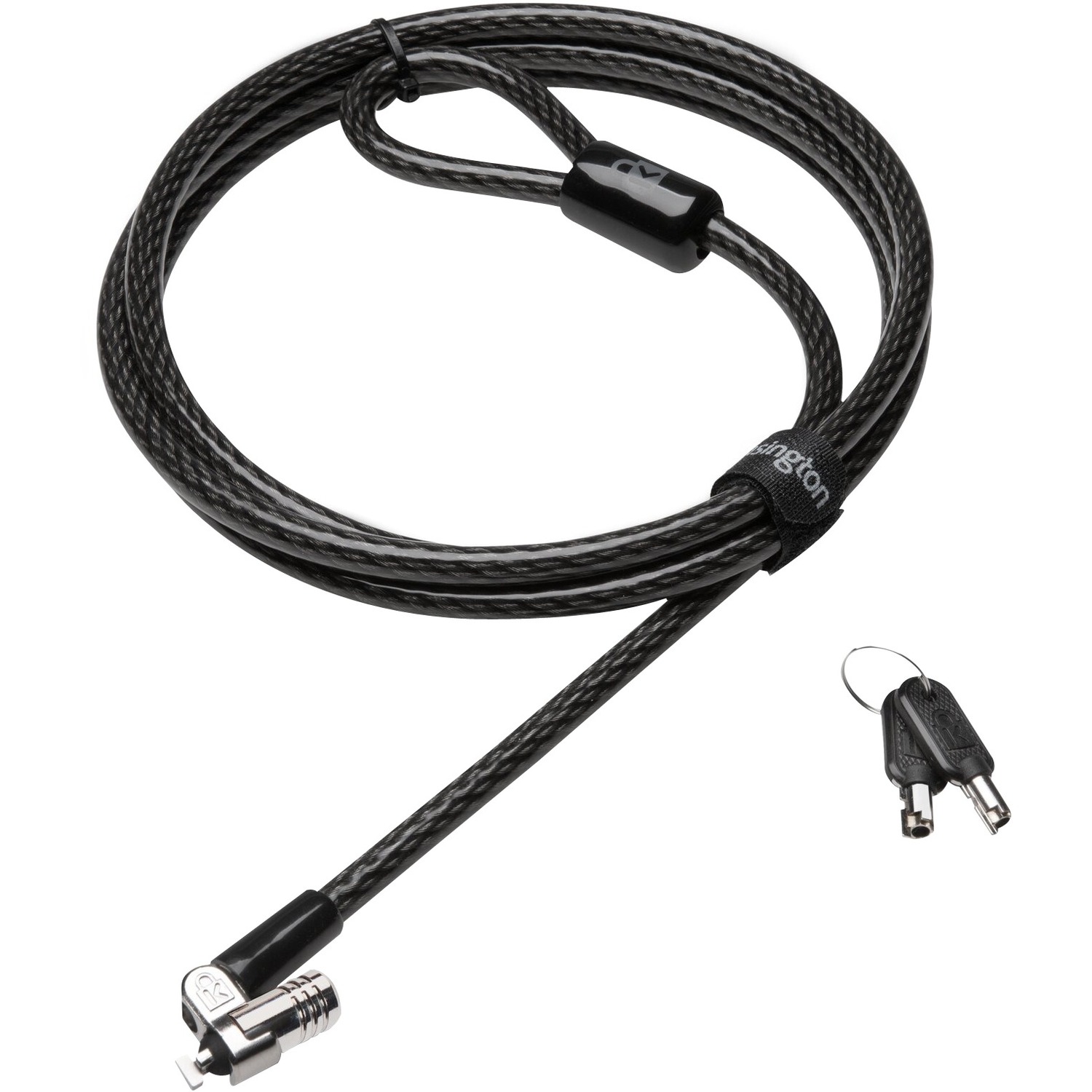 Kensington MicroSaver 2.0 Keyed Ultra Laptop Lock - Master - Master Keyed Lock - Black - Carbon Steel - For Notebook