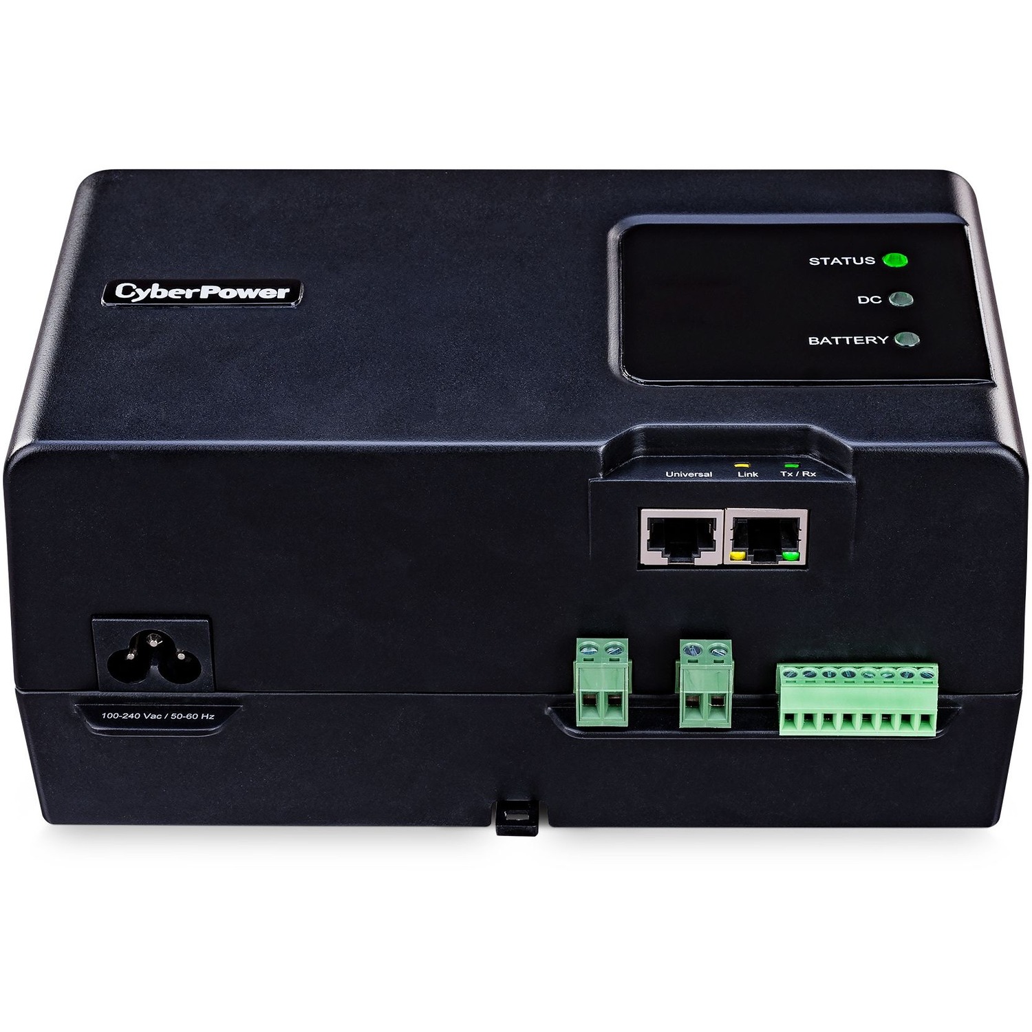 CyberPower BAS34U24V Automation System UPS Series - DIN Rail - 1 Day Recharge - 2 Hour Stand-by - 120 V AC, 230 V AC Input - 24 V DC Output
