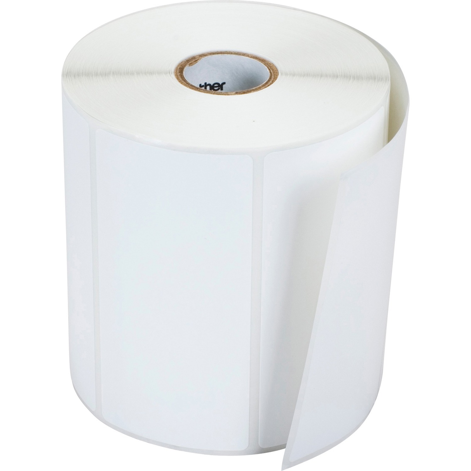 Brother Multipurpose Label - Rectangle - Direct Thermal - White - Paper - 250 / Roll - 36 Roll