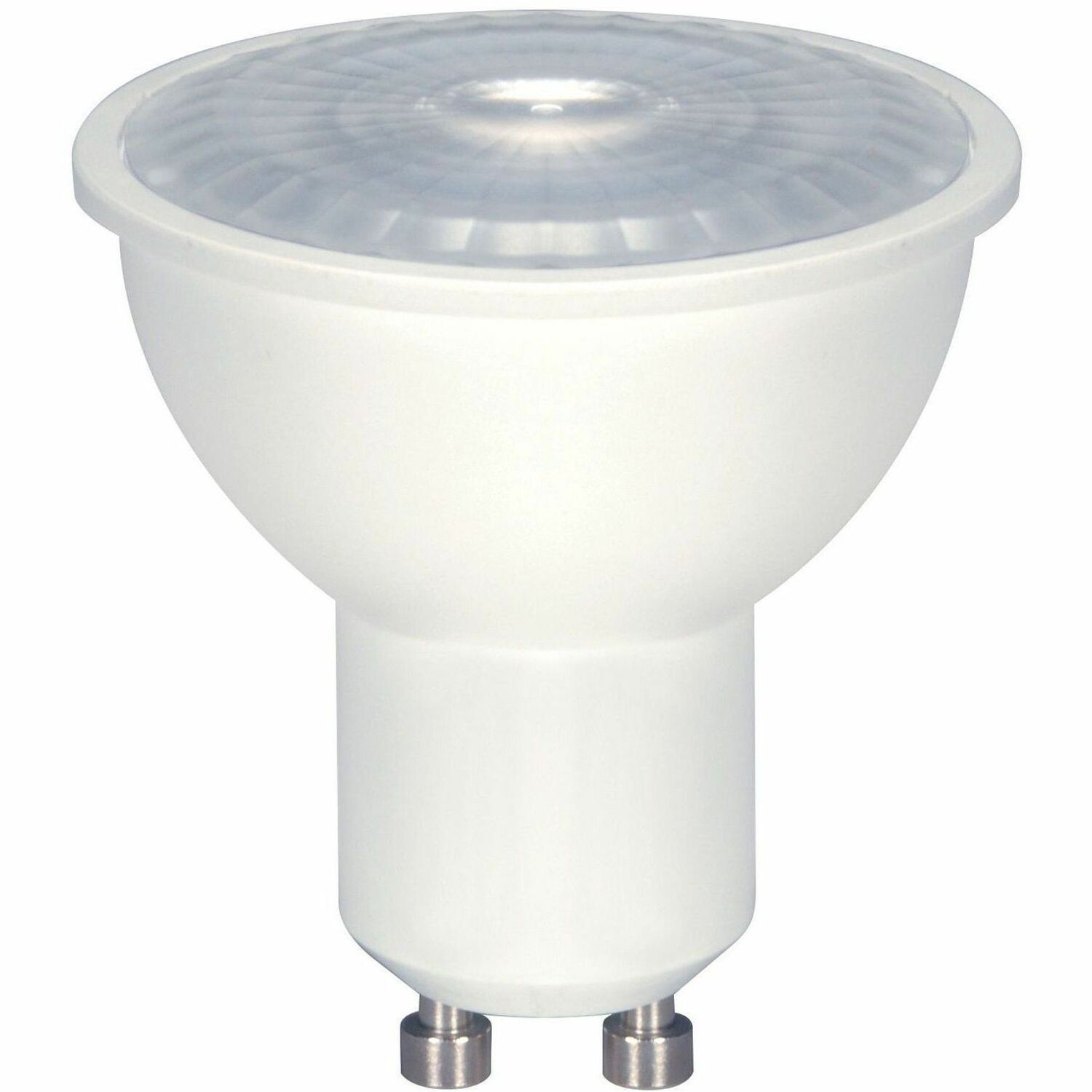 Satco LED Light Bulb - 6.50 W - 50 W Incandescent Equivalent Wattage - 120 V AC - 500 lm - MR16 Size - Natural Light Light Color - GU10 Base - 25000 Hour - 5000°K Color Temperature - 80 CRI - 40° Beam Angle - Dimmable - 1 Each