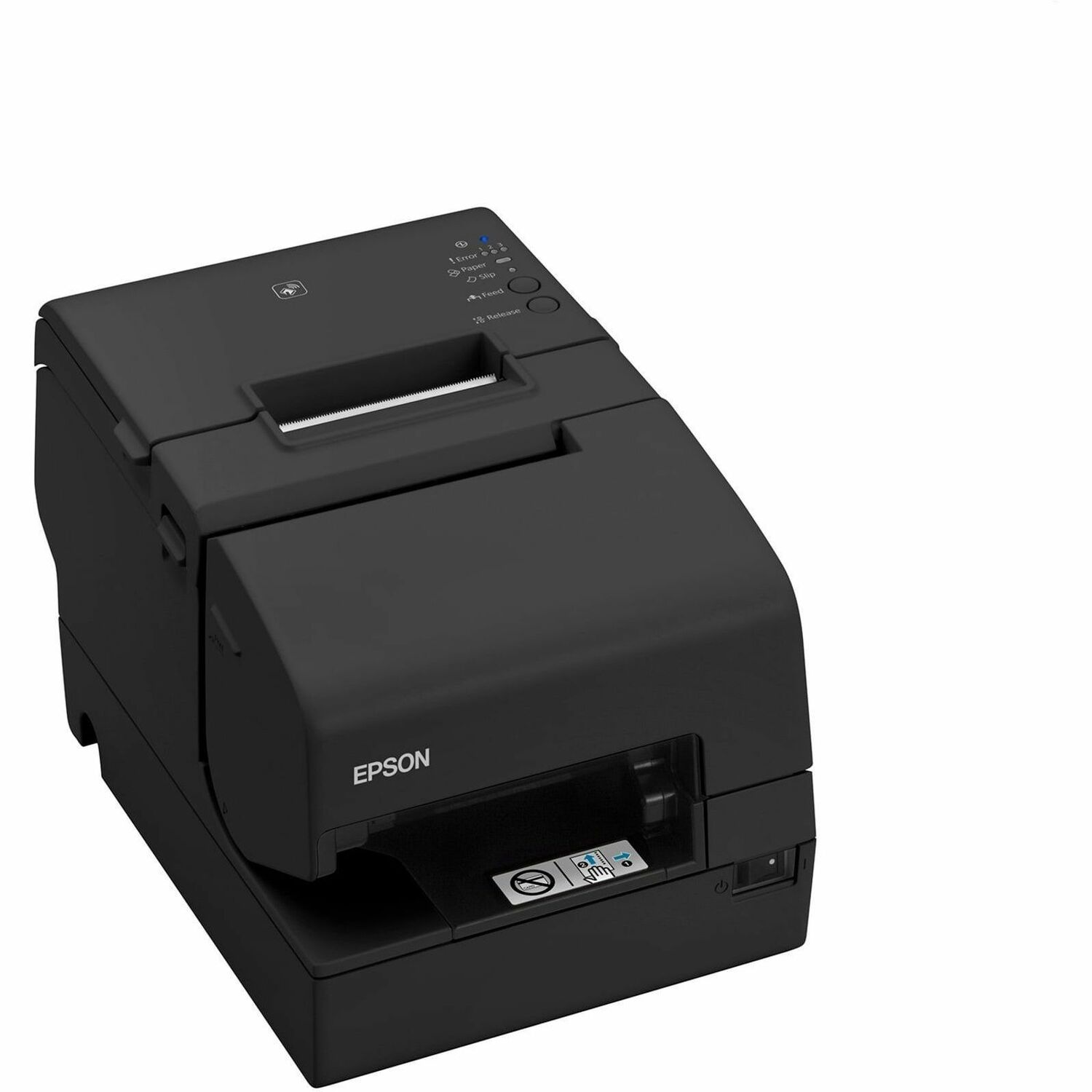 HP TM-H6000V Mobile Direct Thermal Printer - Monochrome - Portable - Receipt Print - USB - With Cutter - Black - 13.78 in/s (350 mm/s) Mono - ESC/POS, ePOS Emulation - Automatic Cutting - For PC