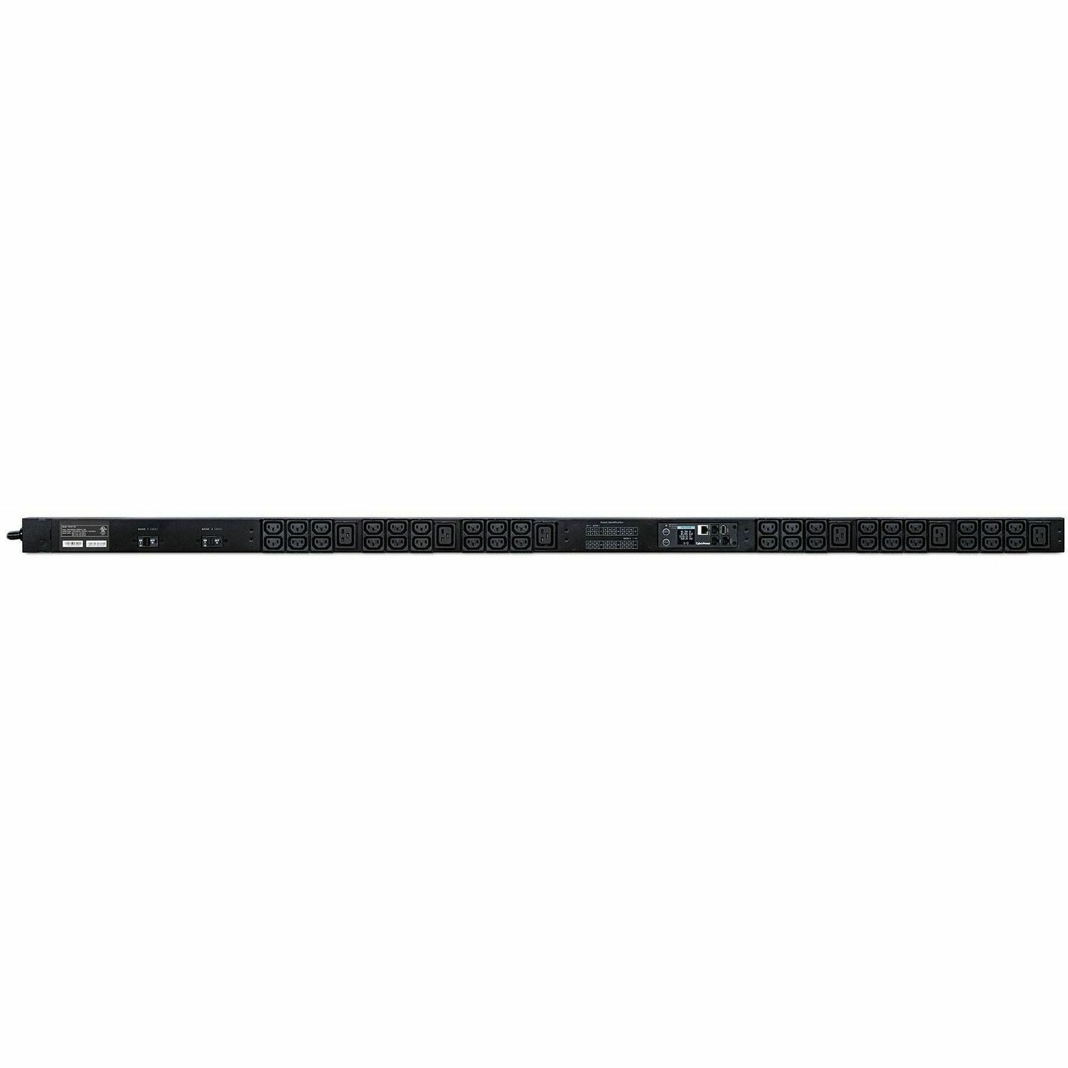 CyberPower PDU31106 Monitored PDU - Monitored - NEMA L6-30P - 6 x IEC 60320 C19, 36 x IEC 60320 C13 - 230 V AC - Network (RJ-45) - 0U - Vertical - Rack-mountable, Wall-mountable